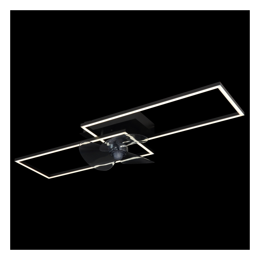 Globo - hämardatav LED-laelamp ventilaatoriga LED/38W/230V 3000-6500K + kaugjuhtimispult