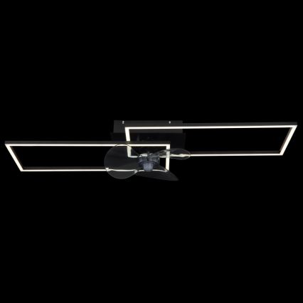 Globo - hämardatav LED-laelamp ventilaatoriga LED/38W/230V 3000-6500K + kaugjuhtimispult