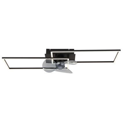 Globo - hämardatav LED-laelamp ventilaatoriga LED/38W/230V 3000-6500K + kaugjuhtimispult