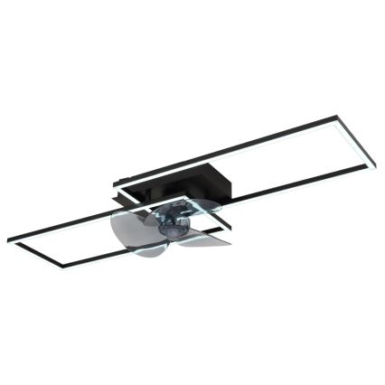 Globo - hämardatav LED-laelamp ventilaatoriga LED/38W/230V 3000-6500K + kaugjuhtimispult