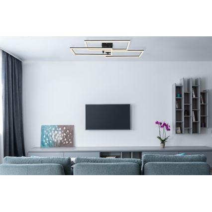 Globo - LED Hämardatav pinnale kinnitatav lühter LED/58W/230V 3000-6000K + kaugjuhtimispult