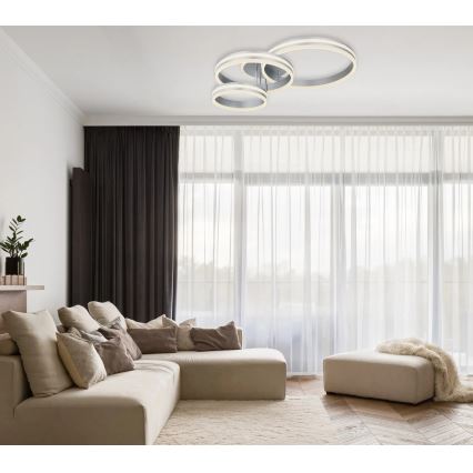 Globo - hämardatav LED-laelamp LED/72W/230V 2700-6000K 60x80 cm + kaugjuhtimispult