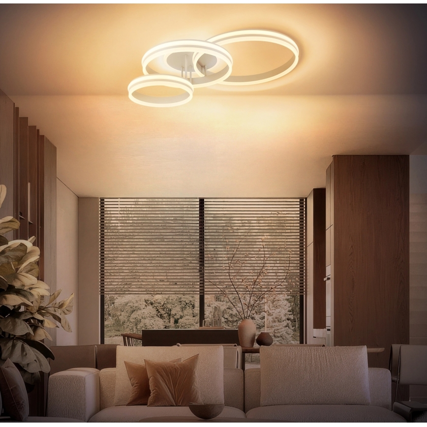 Globo - Hämardatav LED-laelamp LED/72W/230V 3000K 79,5x50 cm