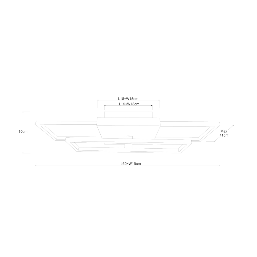 Globo - LED Laevalgusti LED/18W/230V