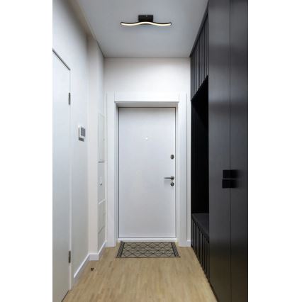 Globo - LED Pinnale kinnitatav lühter LED/6W/230V 3000K must