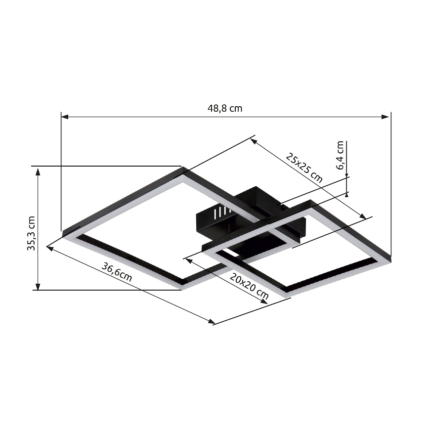 Globo - LED Laevalgusti LED/20W/230V 3000K