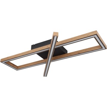 Globo 67287D1 - LED laevalgusti MANDERA LED/36W/230V 20x80 cm pruun