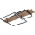 Globo 67289D1 - LED laevalgusti VANNI LED/24W/230V 40x75 cm pruun/must