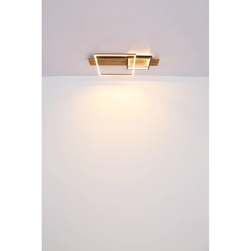Globo 67289D1 - LED laevalgusti VANNI LED/24W/230V 40x75 cm pruun/must