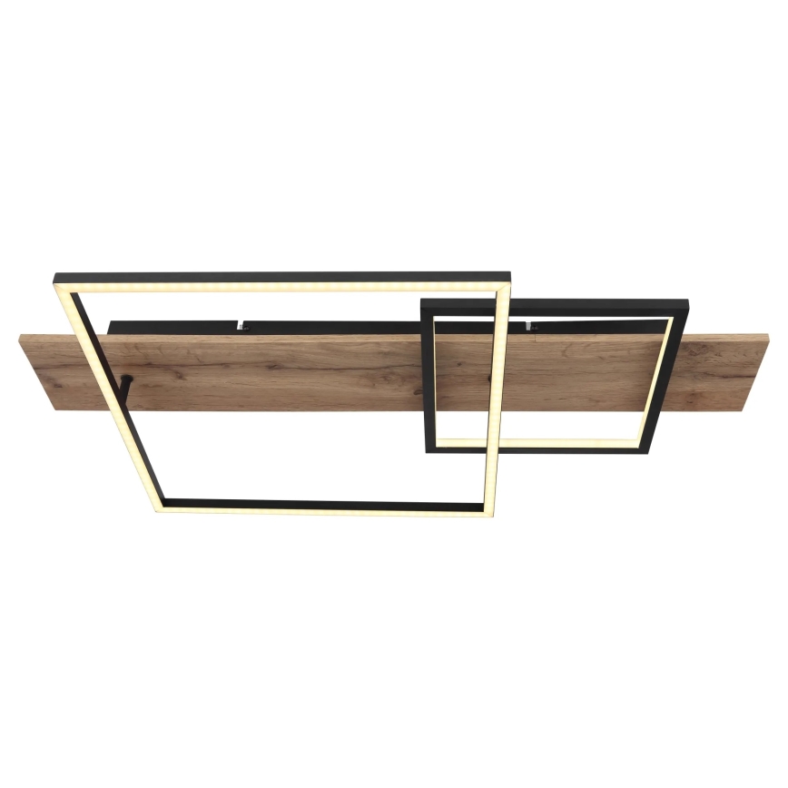 Globo 67289D1 - LED laevalgusti VANNI LED/24W/230V 40x75 cm pruun/must