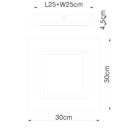 Globo - LED Laevalgusti LED/12W/230V