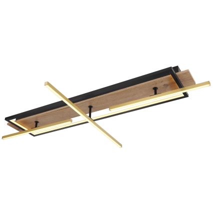 Globo 67296D2 - LED laevalgusti BEATRIX LED/48W/230V 60,5x100 cm pruun