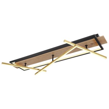Globo 67296D2 - LED laevalgusti BEATRIX LED/48W/230V 60,5x100 cm pruun