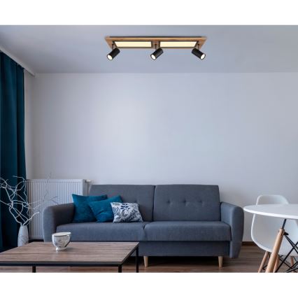 Globo - LED Kohtvalgusti LED/24W/230V + 3xGU10/5W