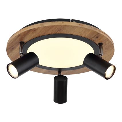 Globo - LED Kohtvalgusti 3xGU10/5W/230V + LED/15W/230V