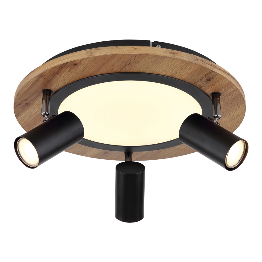 Globo - LED Kohtvalgusti 3xGU10/5W/230V + LED/15W/230V