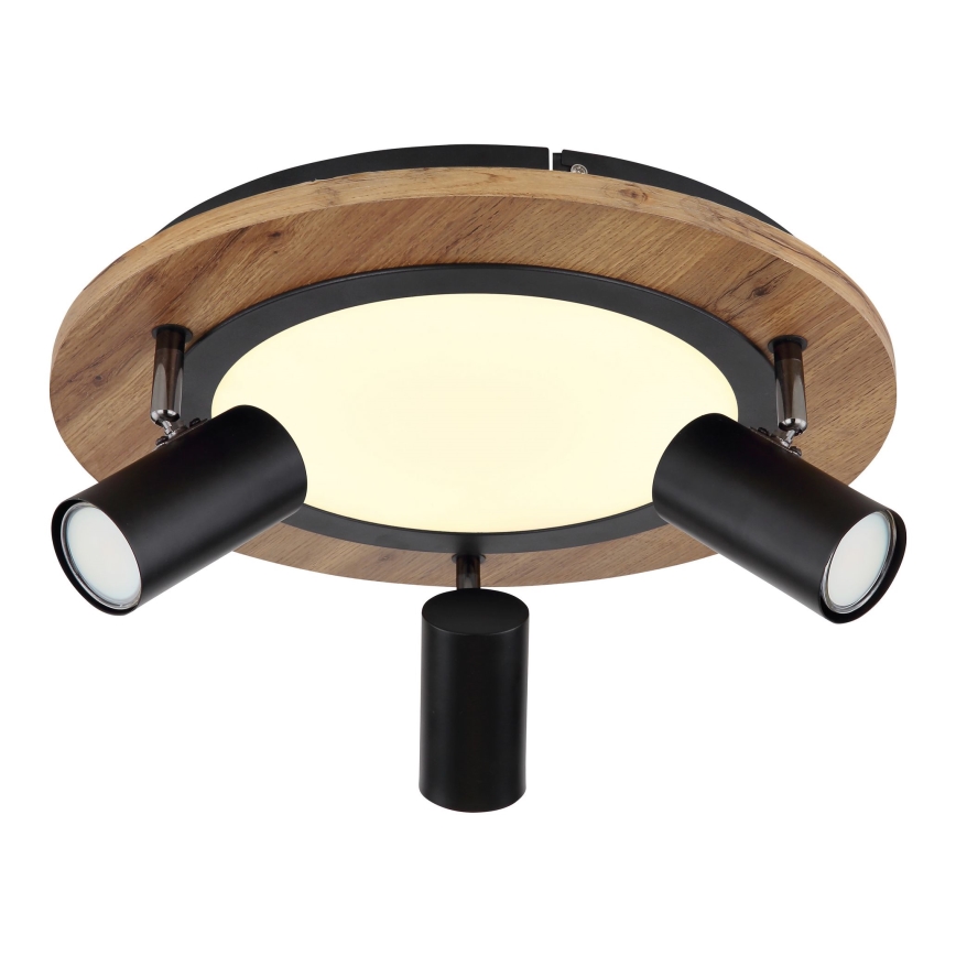 Globo - LED Kohtvalgusti 3xGU10/5W/230V + LED/15W/230V
