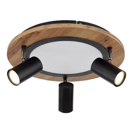 Globo - LED Kohtvalgusti 3xGU10/5W/230V + LED/15W/230V