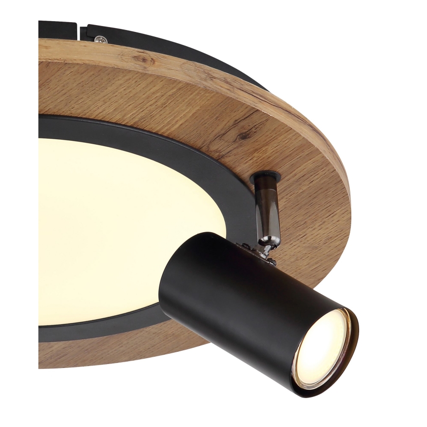 Globo - LED Kohtvalgusti 3xGU10/5W/230V + LED/15W/230V
