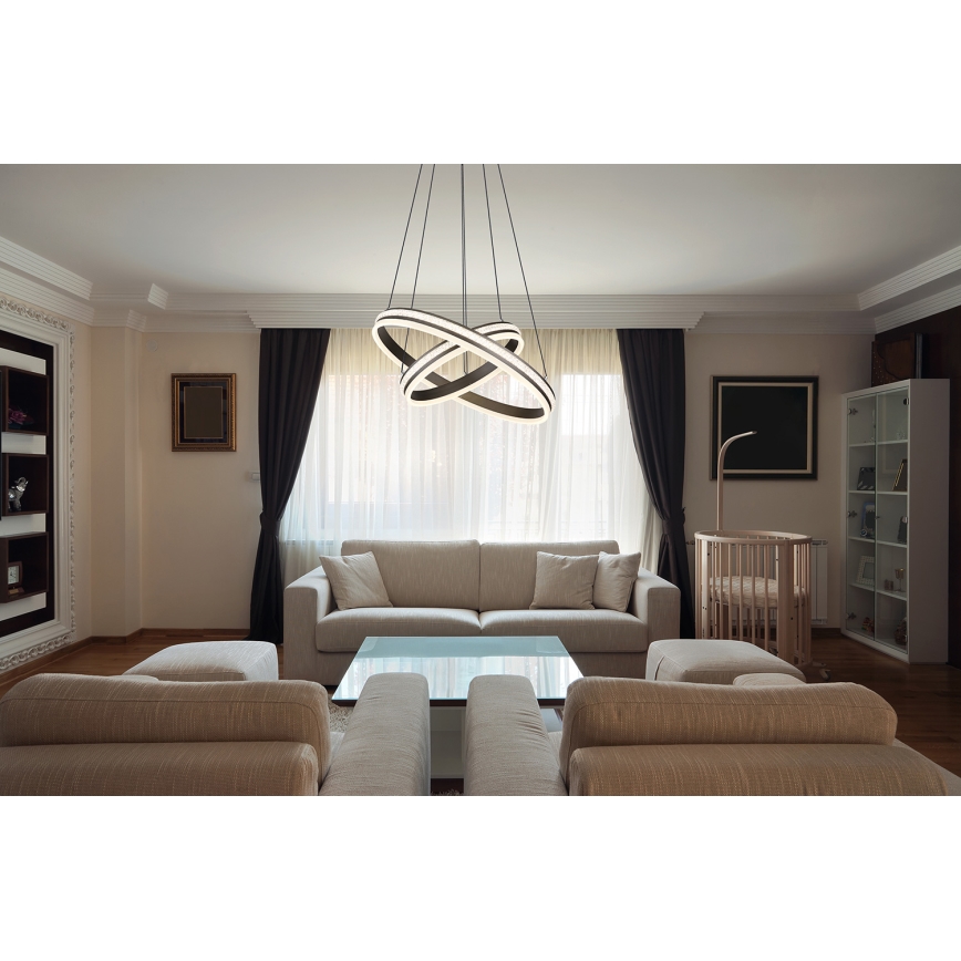Globo - LED Hämardatav lühter LED/60W/230V 2700K-6000K + kaugjuhtimispult