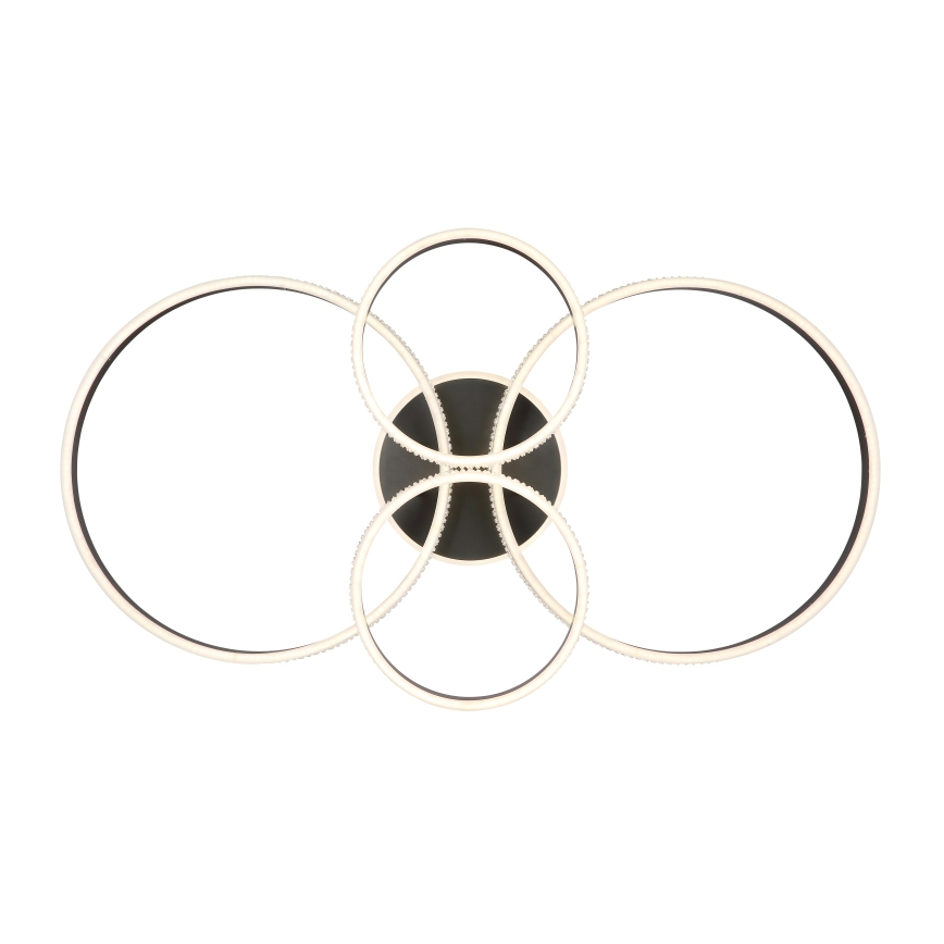 Globo - LED Laevalgusti LED/39W/230V 2700/4500/6500K 106x60 cm antratsiit
