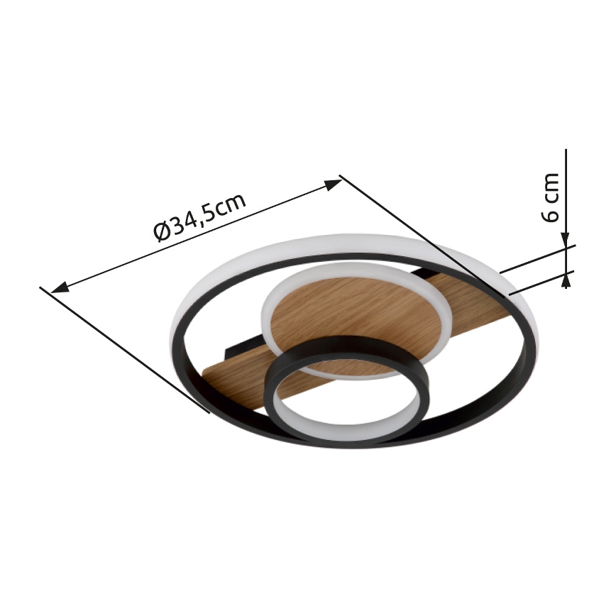 Globo - LED Laevalgusti LED/24W/230V