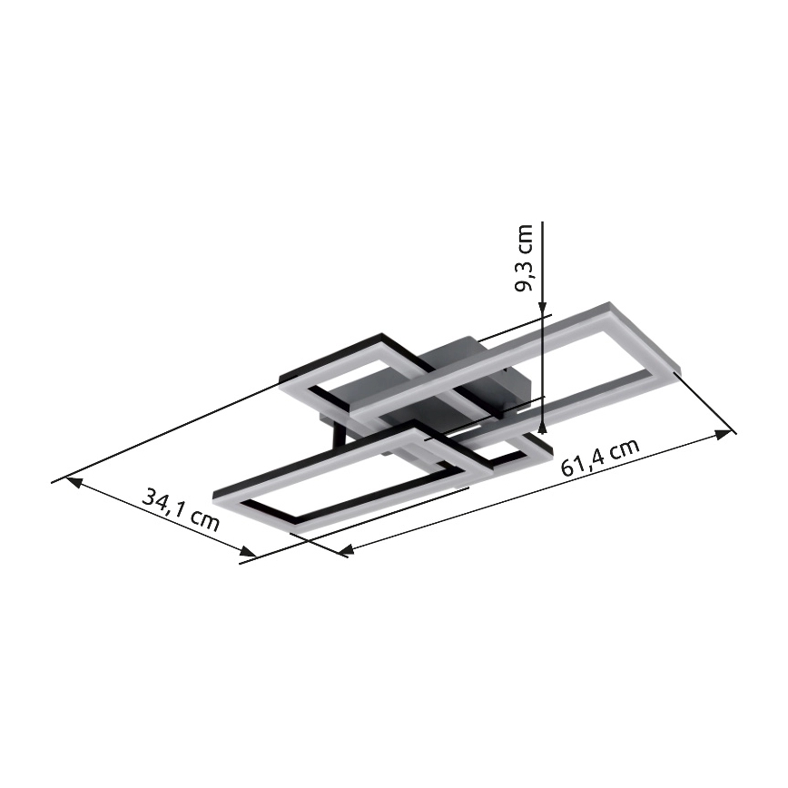 Globo - LED Laevalgusti LED/24W/230V