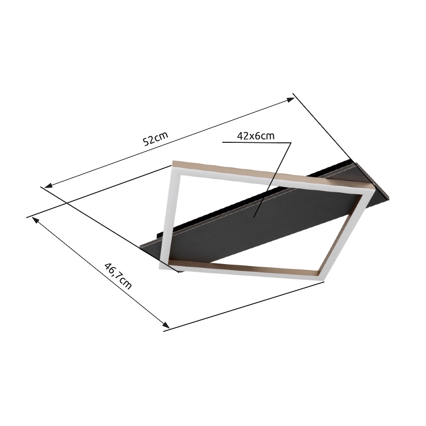 Globo - LED Laevalgusti LED/18W/230V