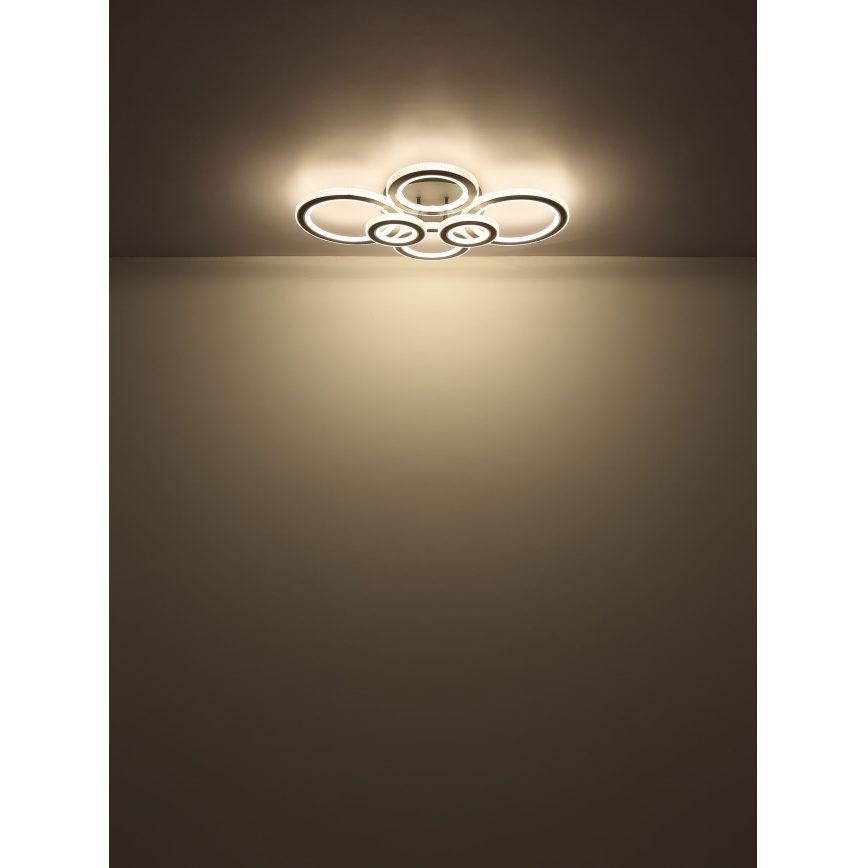 Globo - LED Hämardatav laevalgusti LED/60W/230V 2700-6000K 56x78 cm antratsiit + kaugjuhtimispult