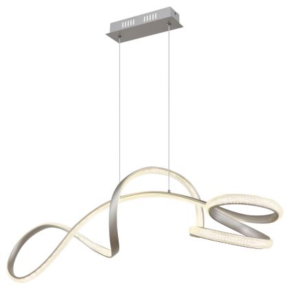 Globo - LED Lühter LED/40W/230V matt kroom