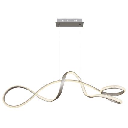 Globo - LED Lühter LED/40W/230V matt kroom