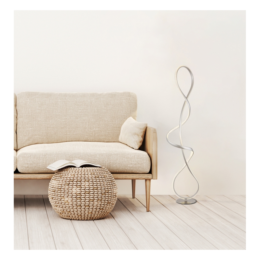 Globo - LED Põrandalamp LED/36W/230V matt kroom