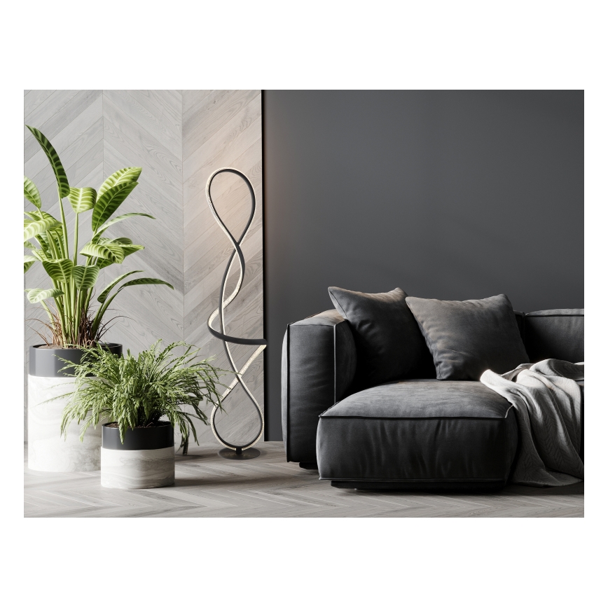 Globo - LED Põrandalamp LED/36W/230V must