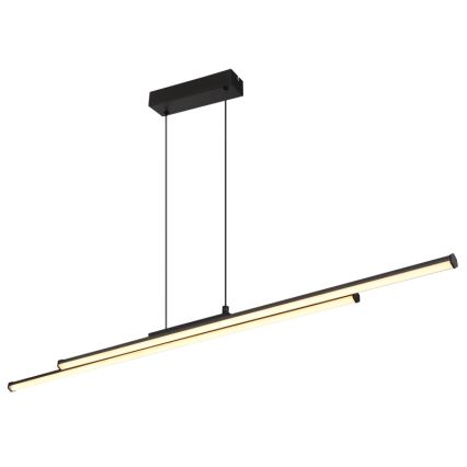 Globo - LED Lühter LED/24W/230V 3000K must