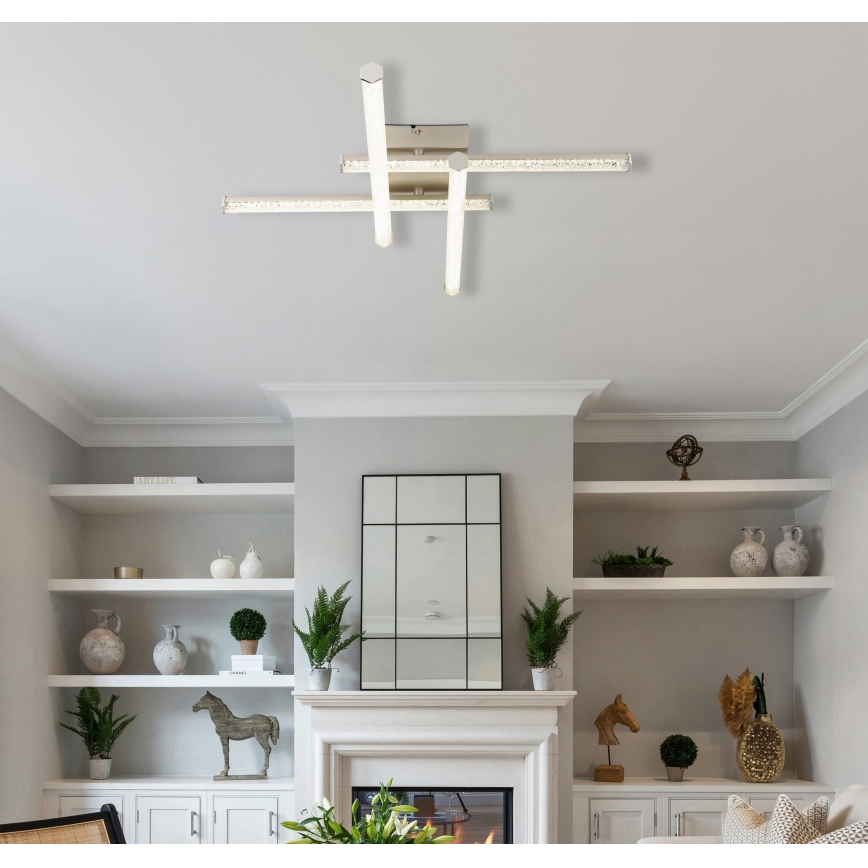 Globo - LED Laevalgusti LED/24W/230V 4000K matt kroom