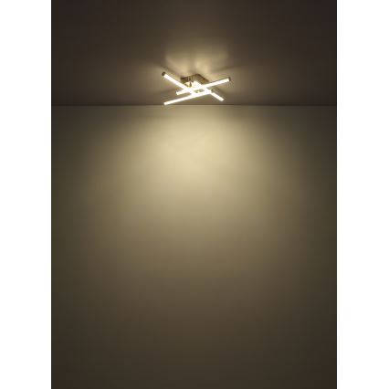 Globo - LED Laevalgusti LED/24W/230V 4000K matt kroom