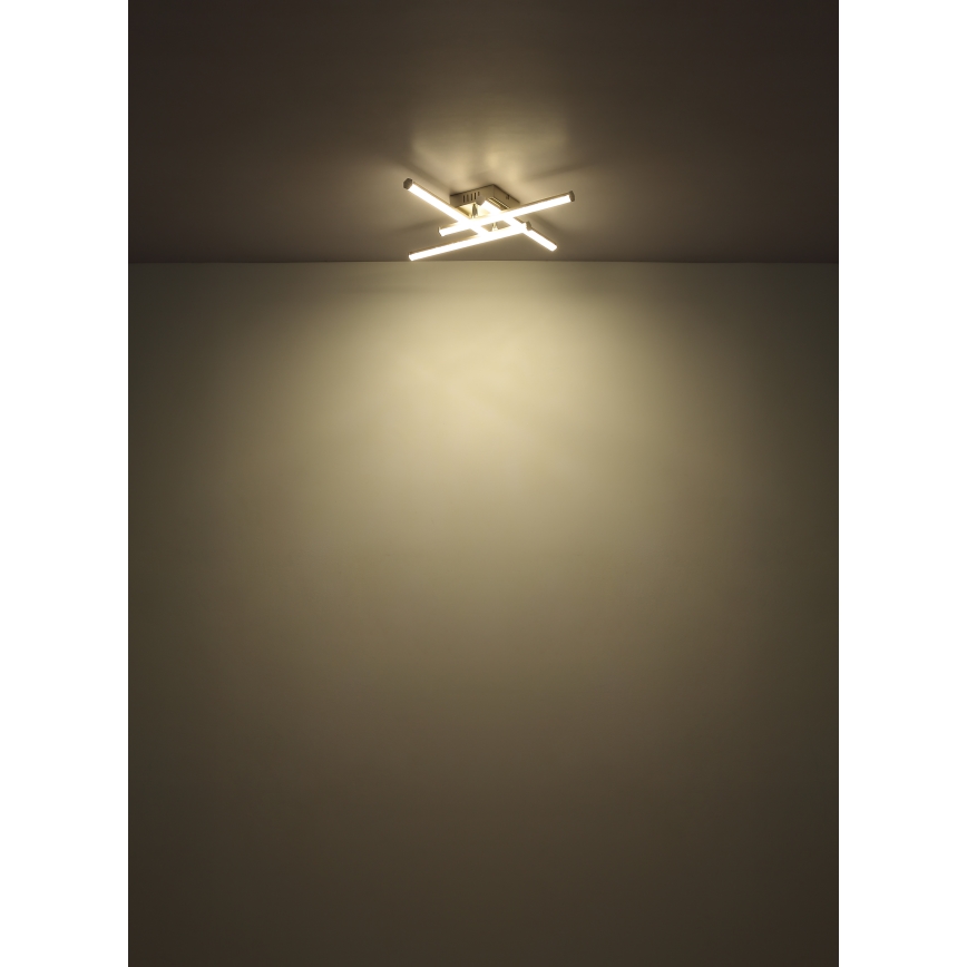 Globo - LED Laevalgusti LED/24W/230V 4000K matt kroom