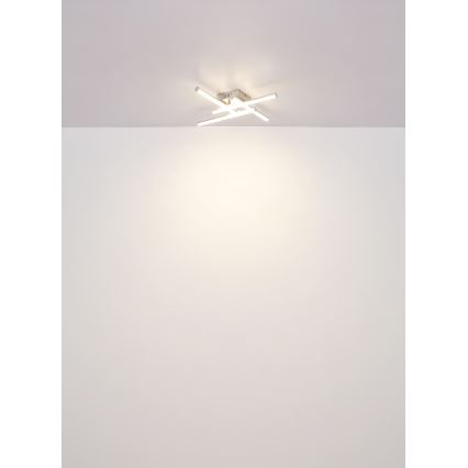 Globo - LED Laevalgusti LED/24W/230V 4000K matt kroom
