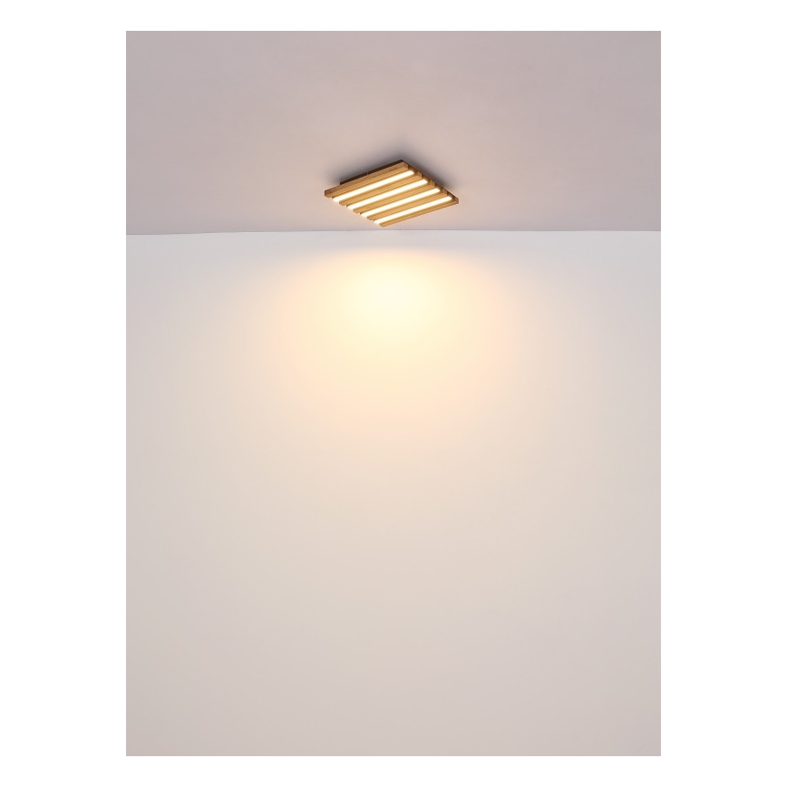 Globo - LED Laevalgusti LED/30W/230V 3000K 45x45 cm puit