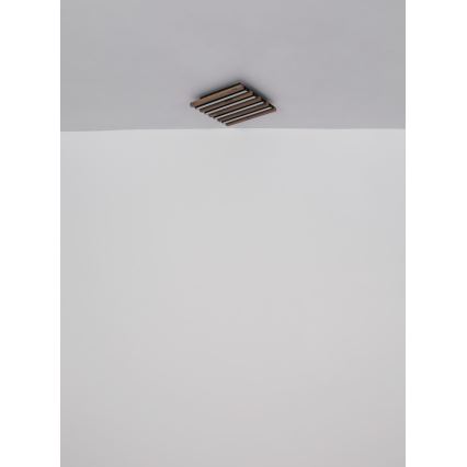 Globo - LED Laevalgusti LED/30W/230V 3000K 45x45 cm puit