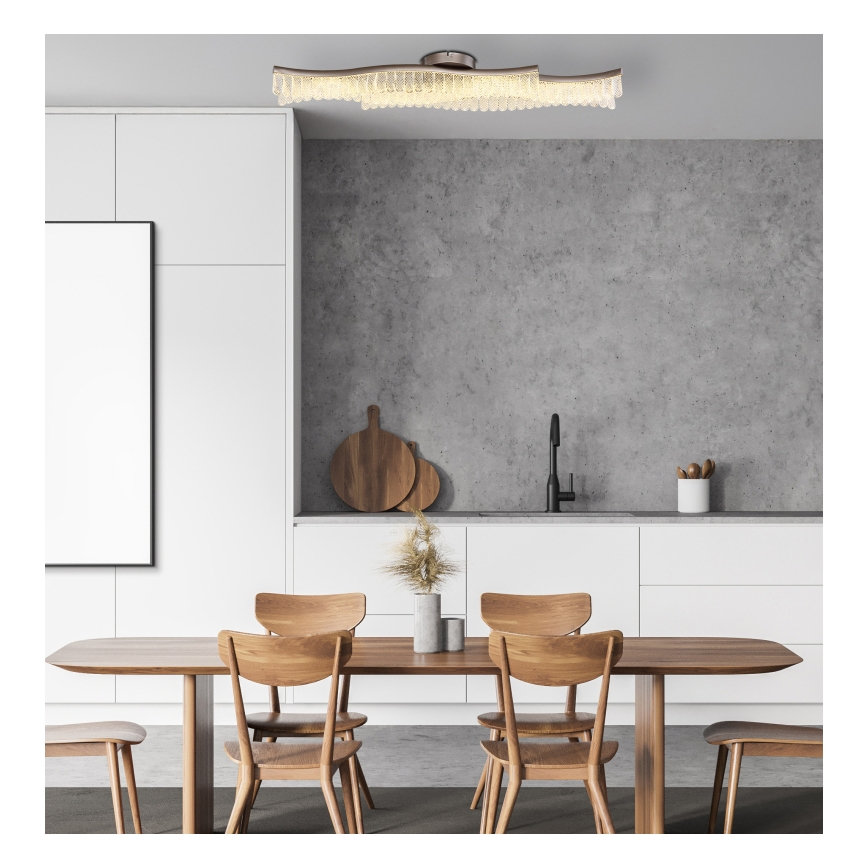 Globo - LED Laevalgusti LED/35W/230V 3200K 18x108 cm matt kroom