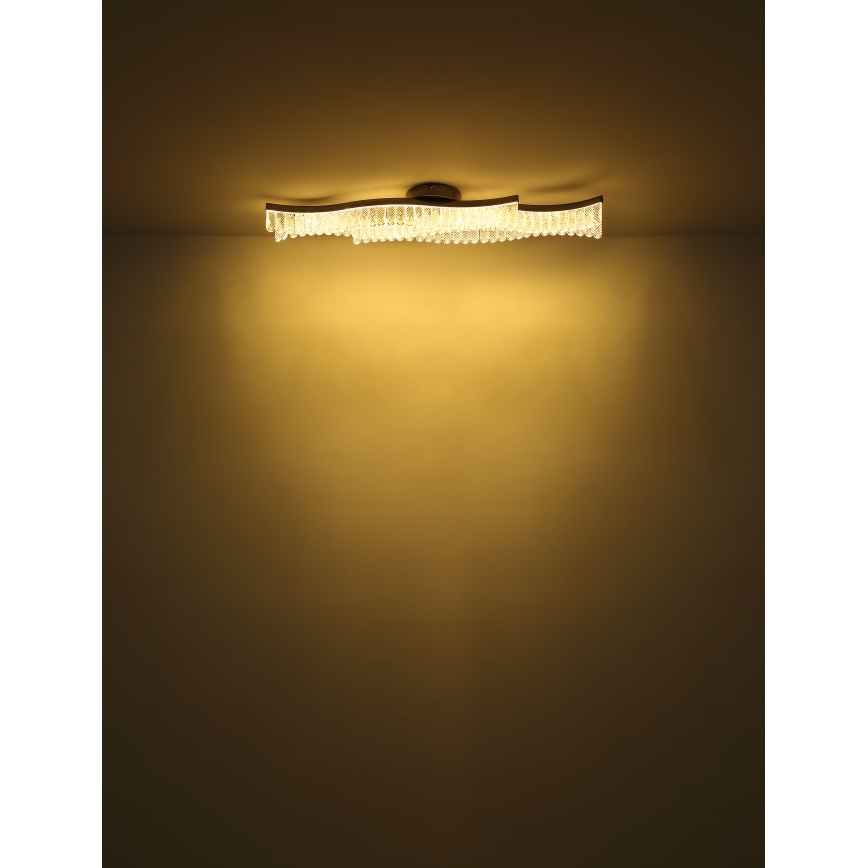 Globo - LED Laevalgusti LED/35W/230V 3200K 18x108 cm kuldne