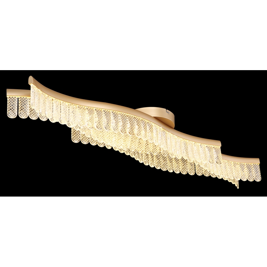 Globo - LED Laevalgusti LED/35W/230V 3200K 18x108 cm kuldne