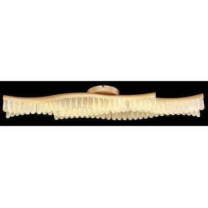 Globo - LED Laevalgusti LED/35W/230V 3200K 18x108 cm kuldne