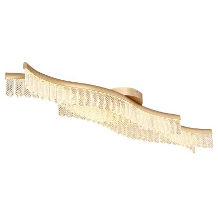 Globo - LED Laevalgusti LED/35W/230V 3200K 18x108 cm kuldne