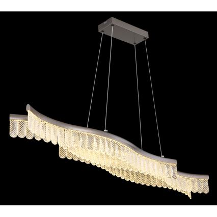 Globo - LED Lühter LED/35W/230V 3200K matt kroom