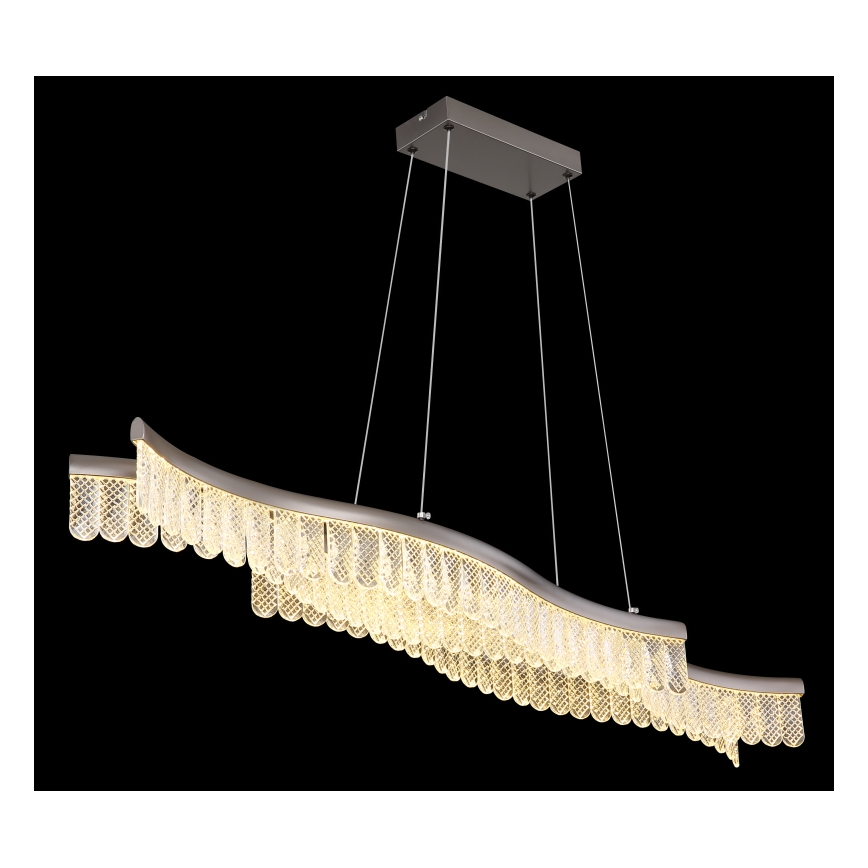 Globo - LED Lühter LED/35W/230V 3200K matt kroom