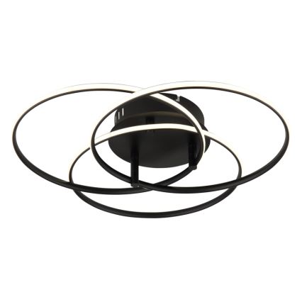 Globo - LED Laevalgusti LED/40W/230V 4000K d. 45,6 cm must