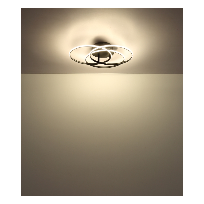 Globo - LED Laevalgusti LED/40W/230V 4000K d. 45,6 cm must