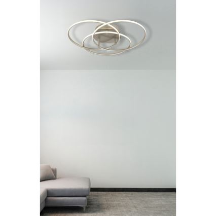 Globo - LED Laevalgusti LED/40W/230V 4000K d. 45,6 cm matt kroom